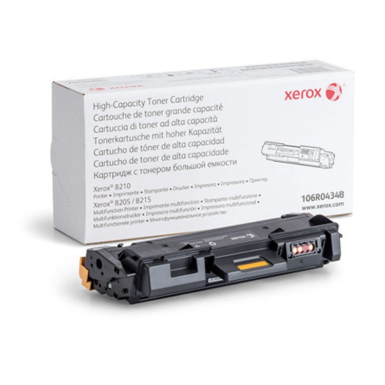 XEROX 106R04348 TONER NEGRO 3 K - XEROX 106R04348 TONER NEGRO 3 K -